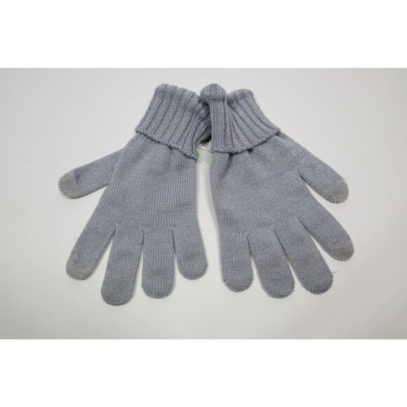 Style & Co Grey and Silver Sparkle Gloves with Touchscreen Finger Tips - Picture 1 of 2